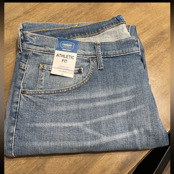 The Foundry Supply Co. Jeans Mens Strech Athletic Fit Jean Size Big And Tall 44 X 34 Poshmark